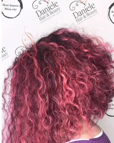 Dopo: ricci rosé